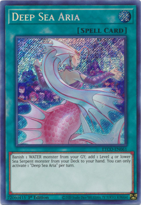 Deep Sea Aria [ETCO-EN061] Secret Rare | Devastation Store