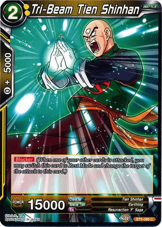 Tri-Beam Tien Shinhan (BT5-086) [Miraculous Revival] | Devastation Store