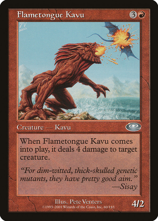 Flametongue Kavu [Planeshift] | Devastation Store