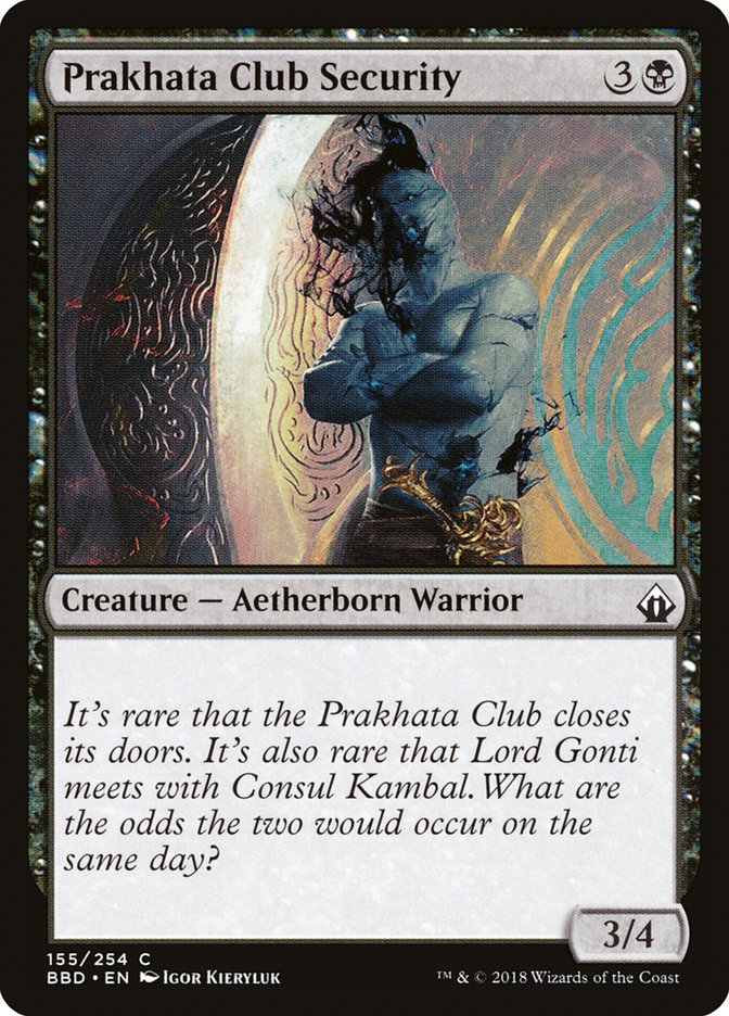 Prakhata Club Security [Battlebond] | Devastation Store