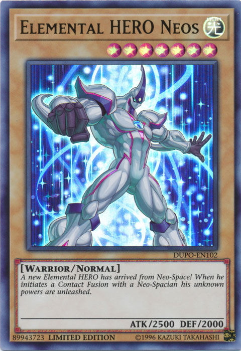 Elemental Hero Neos [DUPO-EN102] Ultra Rare | Devastation Store