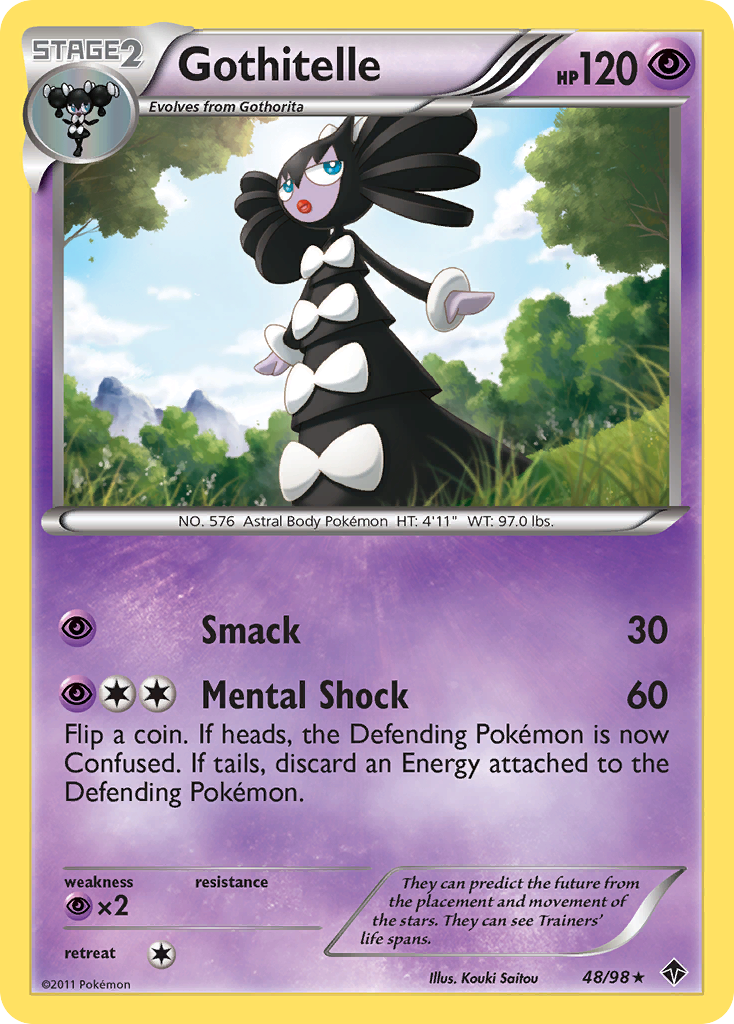 Gothitelle (48/98) [Black & White: Emerging Powers] | Devastation Store