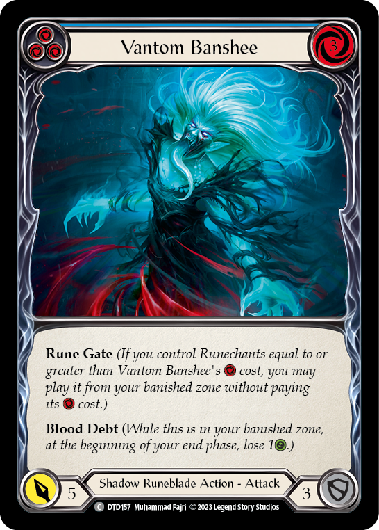 Vantom Banshee (Blue) [DTD157] (Dusk Till Dawn) | Devastation Store
