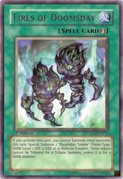 Fires of Doomsday [PTDN-EN055] Rare | Devastation Store