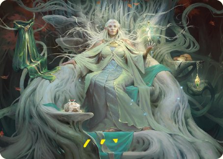 Galadriel, Gift-Giver Art Card [The Lord of the Rings: Tales of Middle-earth Art Series] | Devastation Store