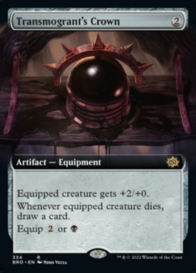 Transmogrant's Crown (Extended Art) [The Brothers' War] | Devastation Store