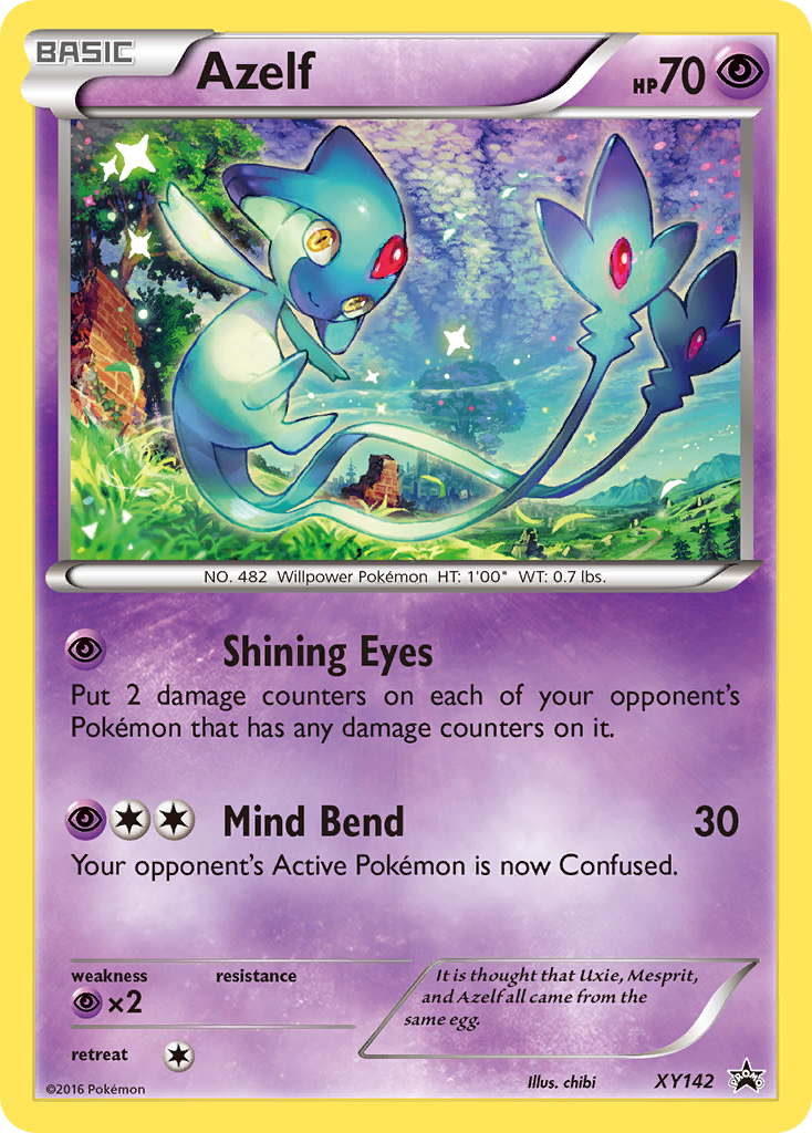 Azelf (XY142) [XY: Black Star Promos] | Devastation Store