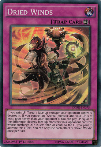 Dried Winds [CORE-EN075] Super Rare | Devastation Store
