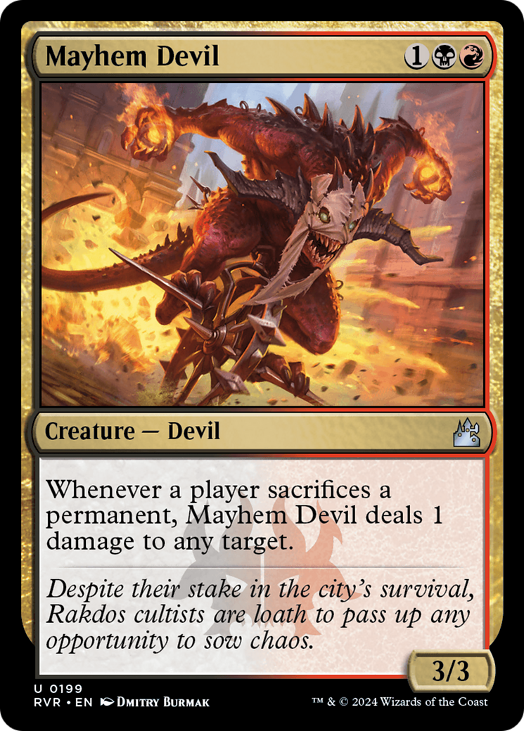 Mayhem Devil [Ravnica Remastered] | Devastation Store