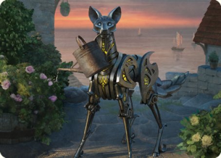 Clockwork Fox Art Card [Commander Legends: Battle for Baldur's Gate Art Series] | Devastation Store