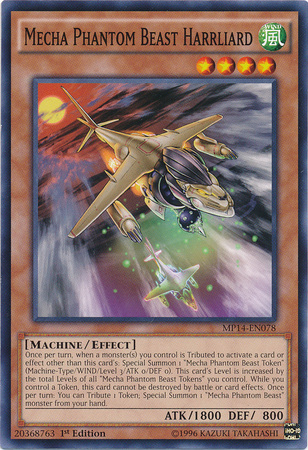 Mecha Phantom Beast Harrliard [MP14-EN078] Common | Devastation Store