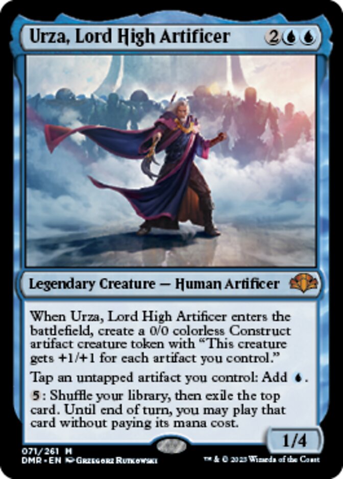 Urza, Lord High Artificer [Dominaria Remastered] | Devastation Store
