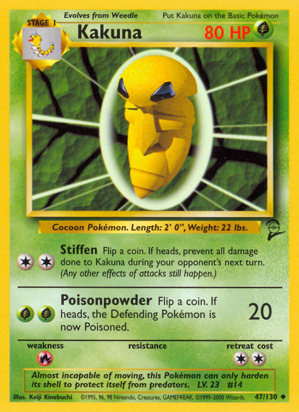 Kakuna (47/130) [Base Set 2] | Devastation Store