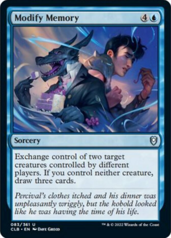 Modify Memory [Commander Legends: Battle for Baldur's Gate] | Devastation Store