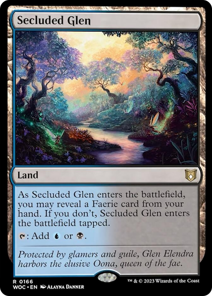 Secluded Glen [Wilds of Eldraine Commander] | Devastation Store