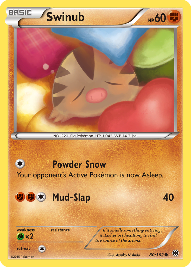 Swinub (80/162) [XY: BREAKthrough] | Devastation Store