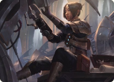 Thopter Mechanic Art Card [The Brothers' War Art Series] | Devastation Store
