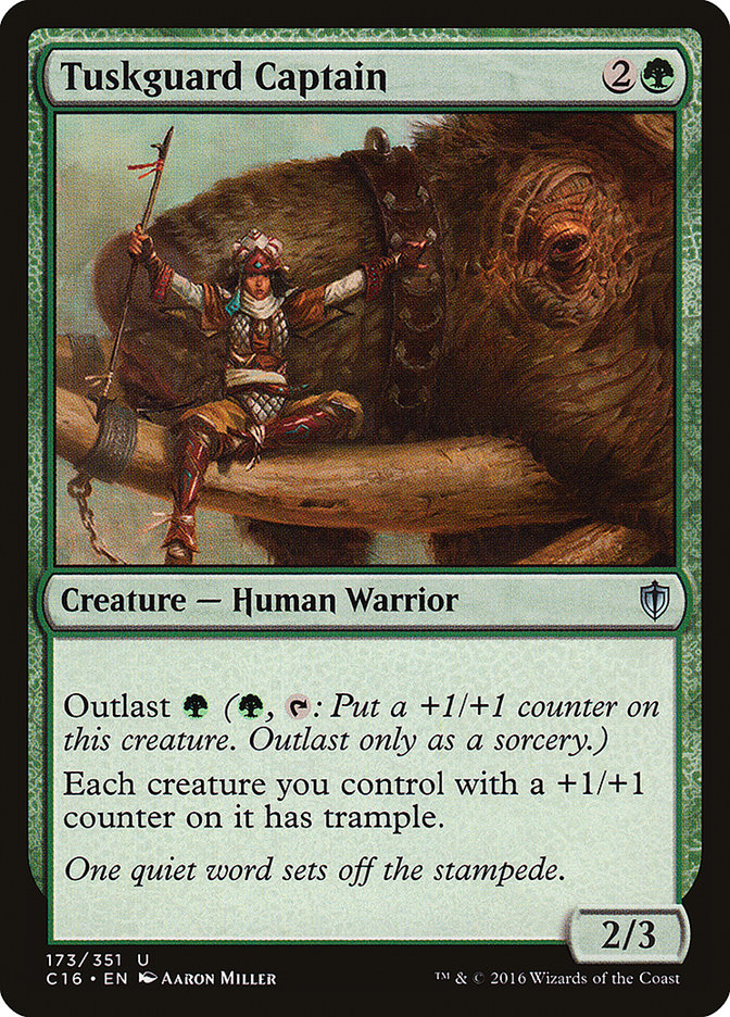 Tuskguard Captain [Commander 2016] | Devastation Store