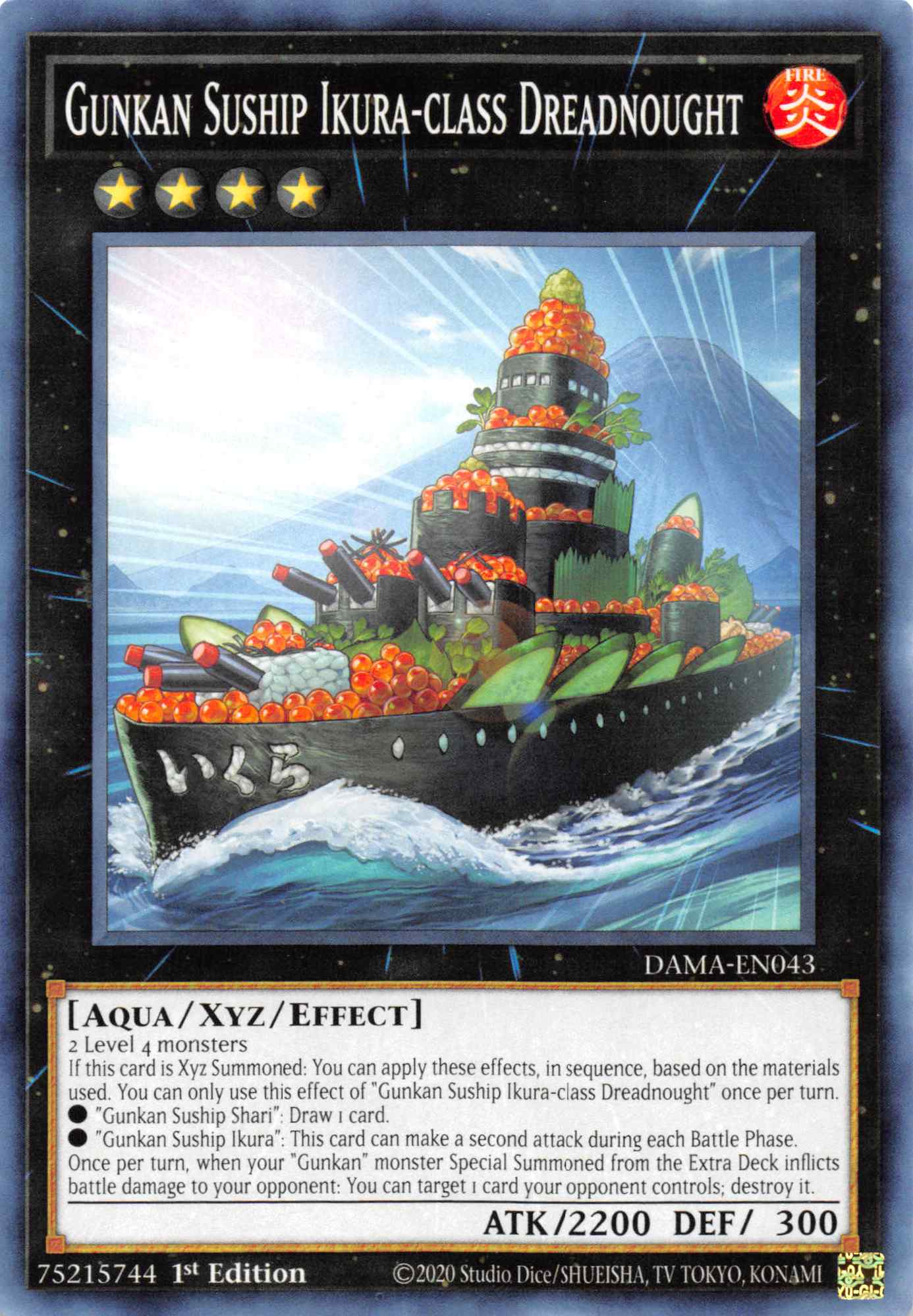 Gunkan Suship Ikura-class Dreadnought [DAMA-EN043] Common | Devastation Store