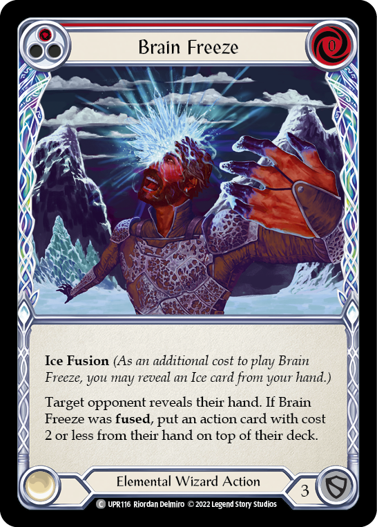 Brain Freeze (Red) [UPR116] (Uprising) | Devastation Store