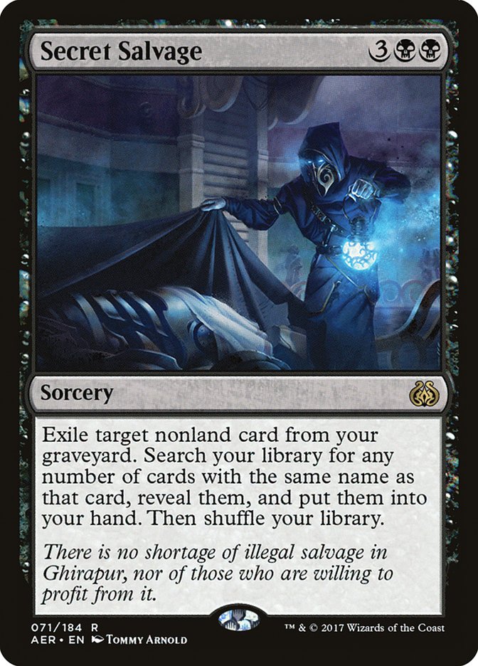 Secret Salvage [Aether Revolt] | Devastation Store