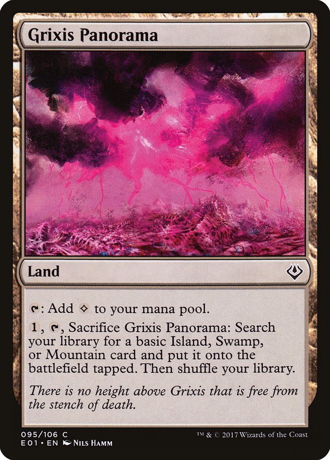 Grixis Panorama [Archenemy: Nicol Bolas] - Devastation Store | Devastation Store