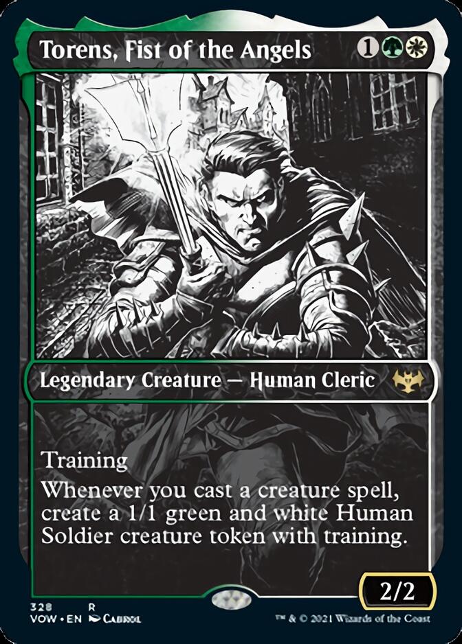 Torens, Fist of the Angels (Showcase Eternal Night) [Innistrad: Crimson Vow] | Devastation Store