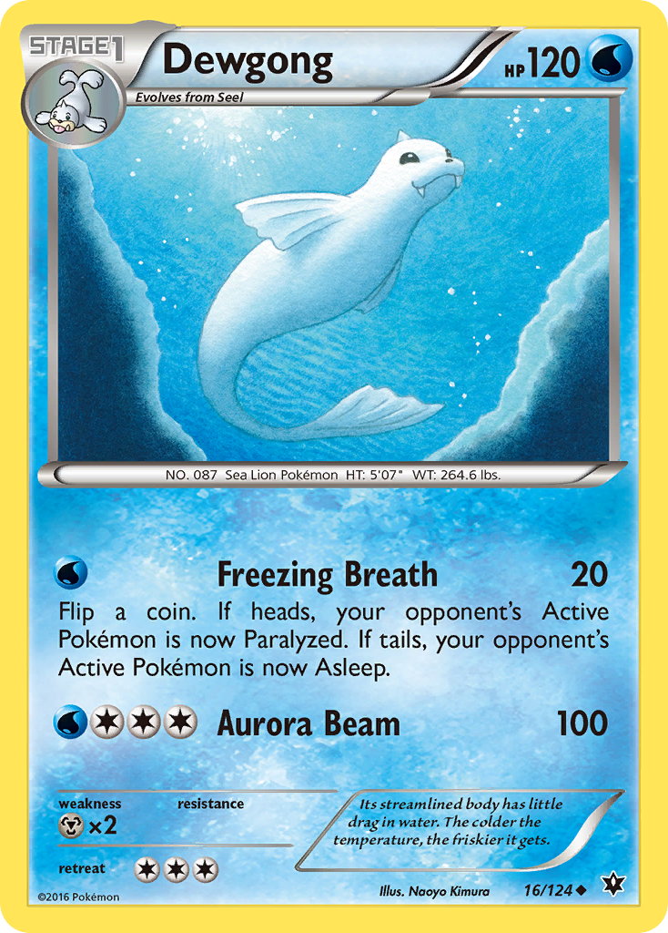 Dewgong (16/124) [XY: Fates Collide] | Devastation Store