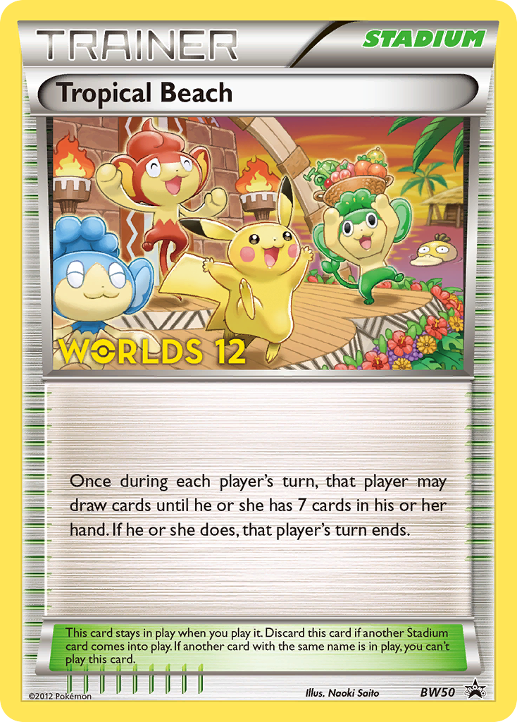 Tropical Beach (BW50) [Black & White: Black Star Promos] | Devastation Store