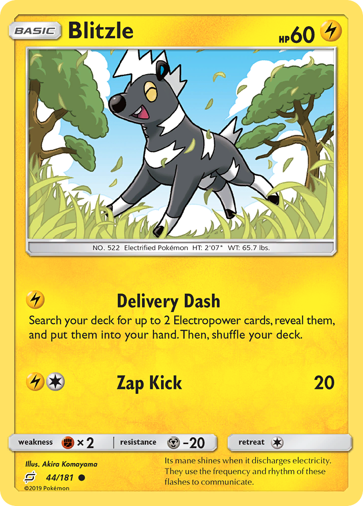 Blitzle (44/181) [Sun & Moon: Team Up] | Devastation Store