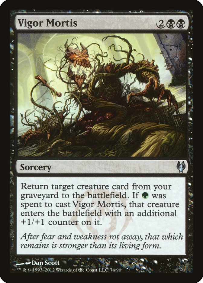 Vigor Mortis [Duel Decks: Izzet vs. Golgari] - Devastation Store | Devastation Store