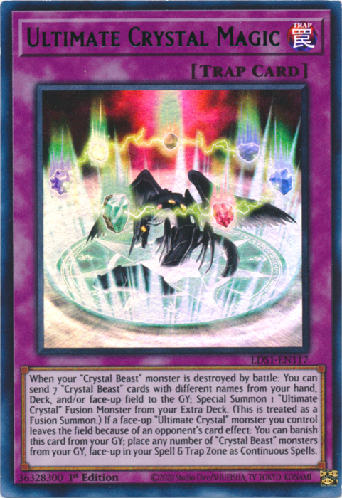 Ultimate Crystal Magic (Green) [LDS1-EN117] Ultra Rare | Devastation Store