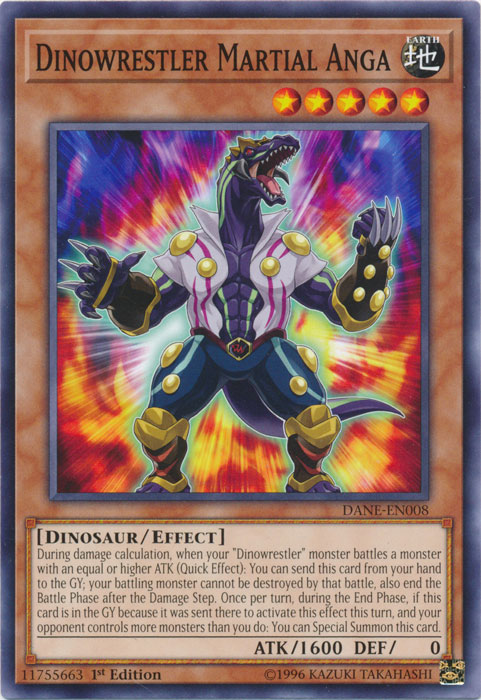 Dinowrestler Martial Anga [DANE-EN008] Common | Devastation Store