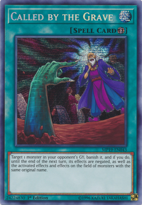 Called by the Grave [MP19-EN043] Prismatic Secret Rare | Devastation Store