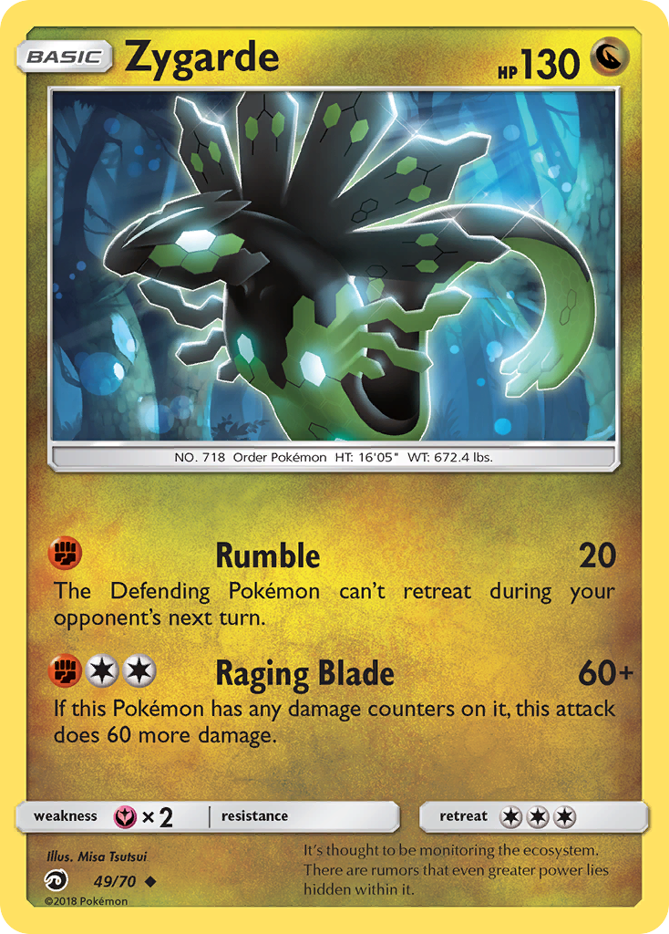 Zygarde (49/70) [Sun & Moon: Dragon Majesty] | Devastation Store