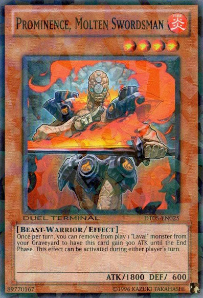 Prominence, Molten Swordsman [DT05-EN025] Common | Devastation Store