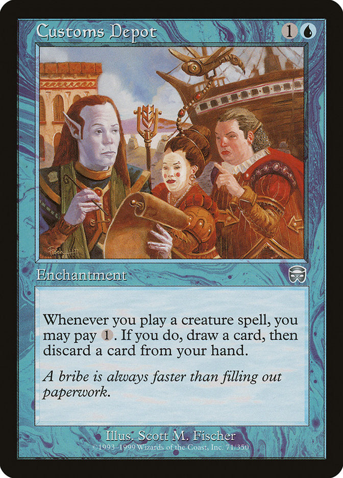 Customs Depot [Mercadian Masques] - Devastation Store | Devastation Store