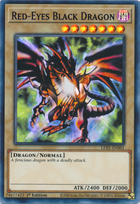 Red-Eyes Black Dragon (Purple) [LDS1-EN001] Ultra Rare | Devastation Store