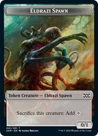 Eldrazi Spawn // Myr (007) Double-sided Token [Double Masters Tokens] | Devastation Store