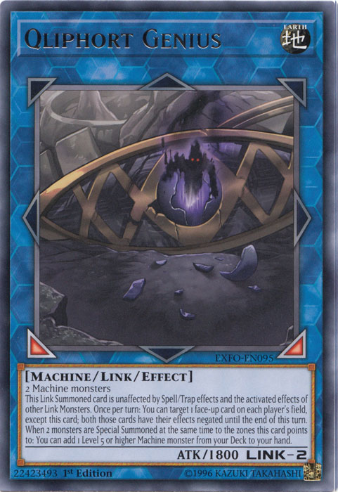 Qliphort Genius [EXFO-EN095] Rare | Devastation Store
