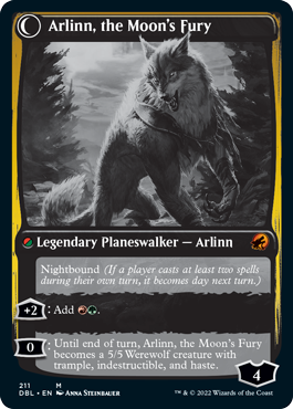 Arlinn, the Pack's Hope // Arlinn, the Moon's Fury [Innistrad: Double Feature] | Devastation Store