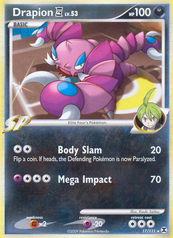Drapion (17/111) [Platinum: Rising Rivals] | Devastation Store