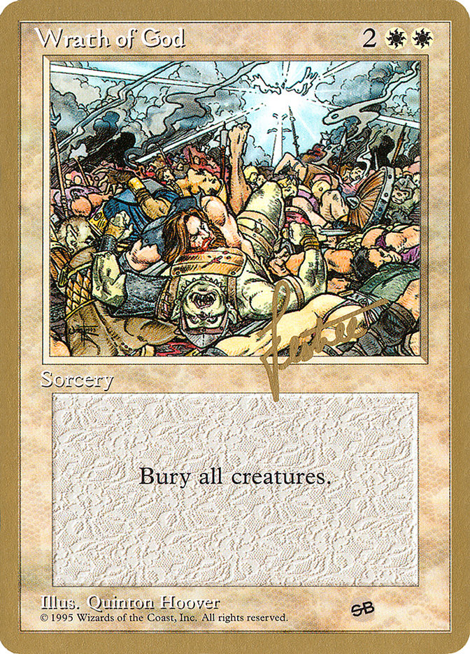Wrath of God (Bertrand Lestree) (SB) [Pro Tour Collector Set] | Devastation Store