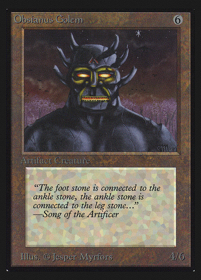 Obsianus Golem [Collectors’ Edition] | Devastation Store