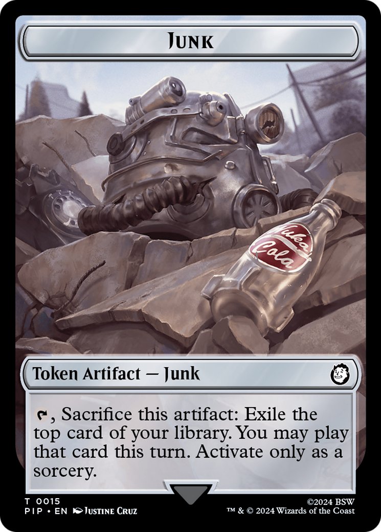 Junk // Settlement Double-Sided Token [Fallout Tokens] | Devastation Store