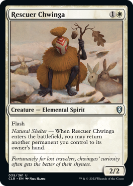 Rescuer Chwinga [Commander Legends: Battle for Baldur's Gate] | Devastation Store