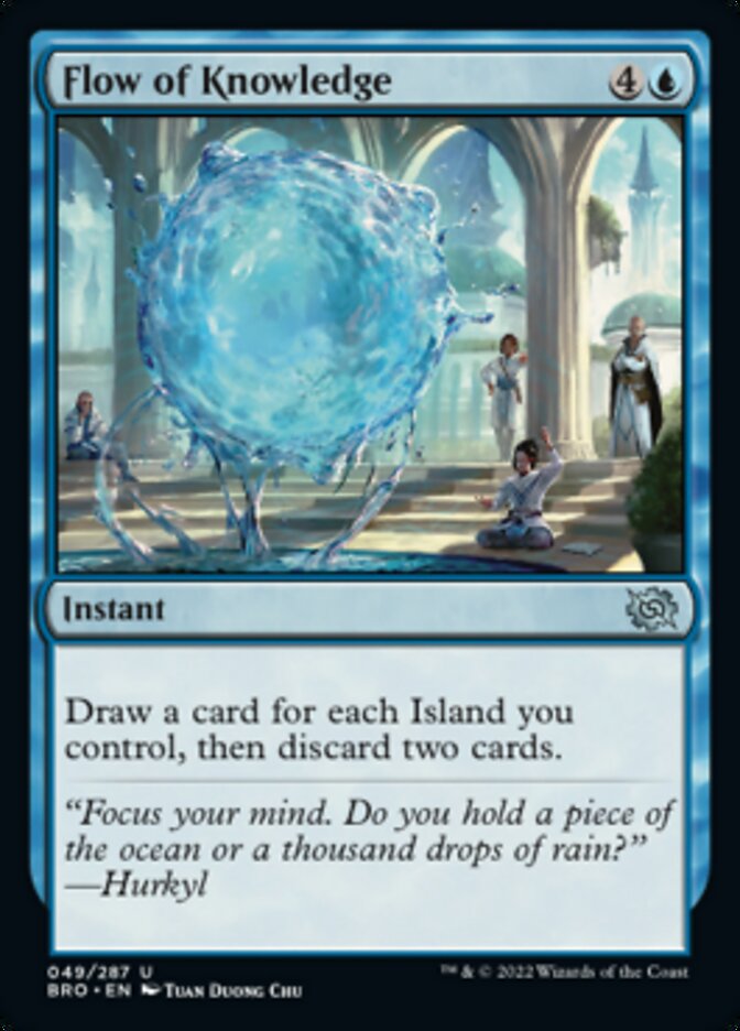 Flow of Knowledge [The Brothers' War] | Devastation Store