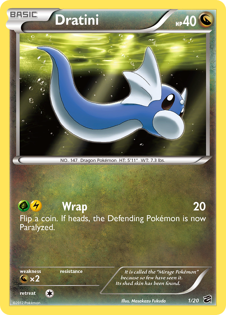 Dratini (1/20) [Black & White: Dragon Vault] | Devastation Store