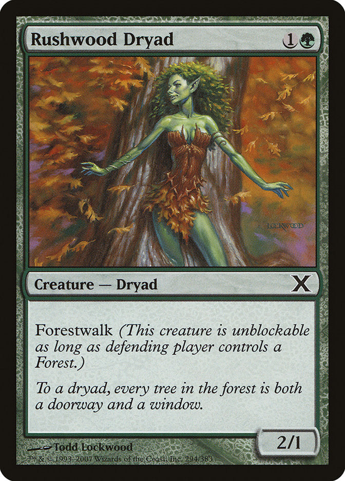 Rushwood Dryad [Tenth Edition] - Devastation Store | Devastation Store