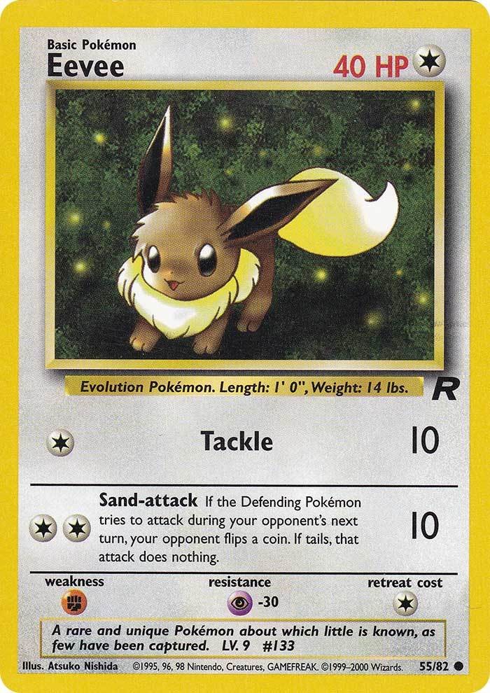 Eevee (55/82) [Team Rocket Unlimited] | Devastation Store